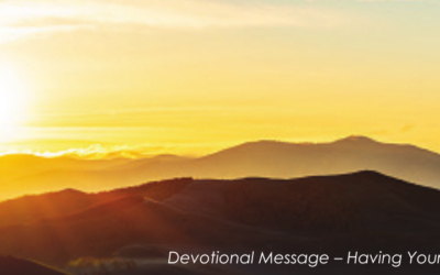 OHS November 2022 Theme – Good State of Heart and Mind